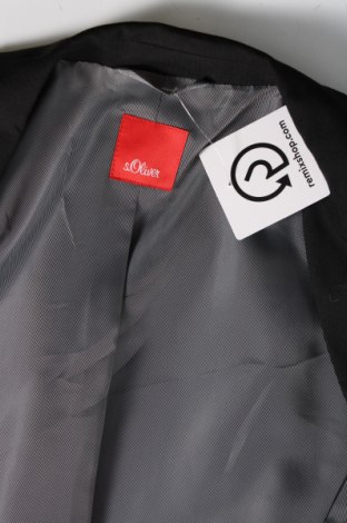 Ανδρικό σακάκι S.Oliver, Μέγεθος S, Χρώμα Μαύρο, Τιμή 3,22 €