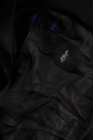 Мъжко сако S.Oliver Black Label, Размер L, Цвят Черен, Цена 49,47 лв.
