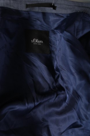 Мъжко сако S.Oliver Black Label, Размер M, Цвят Син, Цена 49,47 лв.