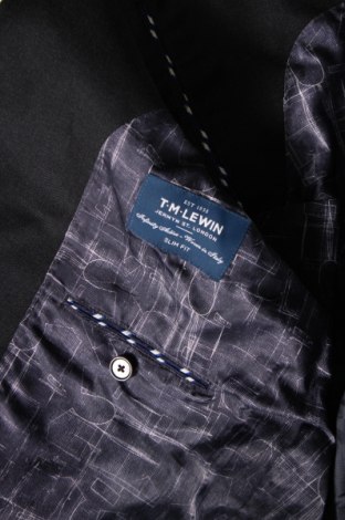 Ανδρικό σακάκι T.M.Lewin, Μέγεθος M, Χρώμα Μαύρο, Τιμή 21,26 €