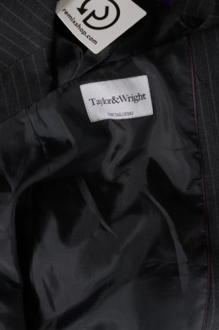 Ανδρικό σακάκι Taylor & Wright, Μέγεθος XL, Χρώμα Γκρί, Τιμή 2,72 €