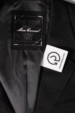 Мъжко сако Tom Tailor, Размер XL, Цвят Черен, Цена 5,20 лв.