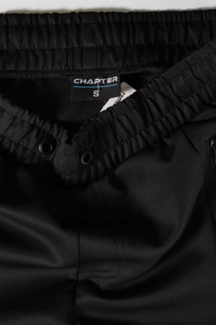 Ανδρικό αθλητικό παντελόνι Chapter, Μέγεθος S, Χρώμα Μαύρο, Τιμή 9,15 €