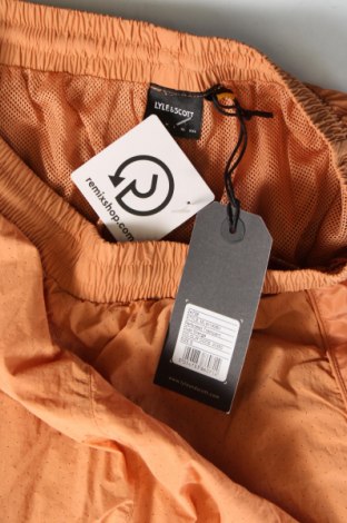 Ανδρικό αθλητικό παντελόνι Lyle & Scott, Μέγεθος S, Χρώμα Πορτοκαλί, Τιμή 37,87 €