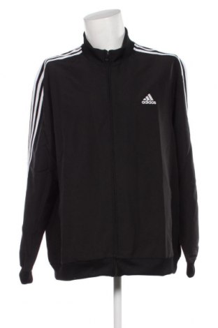 Ανδρική αθλητική ζακέτα Adidas, Μέγεθος XL, Χρώμα Μαύρο, Τιμή 51,45 €