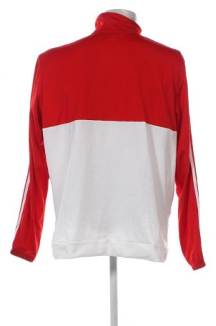 Ανδρική αθλητική ζακέτα Adidas, Μέγεθος 3XL, Χρώμα Κόκκινο, Τιμή 40,21 €