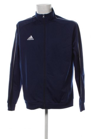 Ανδρική αθλητική ζακέτα Adidas, Μέγεθος XL, Χρώμα Μπλέ, Τιμή 39,00 €