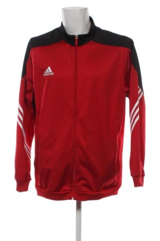 Мъжко спортно горнище Adidas, Размер XXL, Цвят Червен, Цена 65,00 лв.