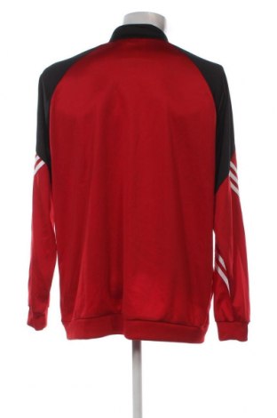 Мъжко спортно горнище Adidas, Размер XXL, Цвят Червен, Цена 65,00 лв.
