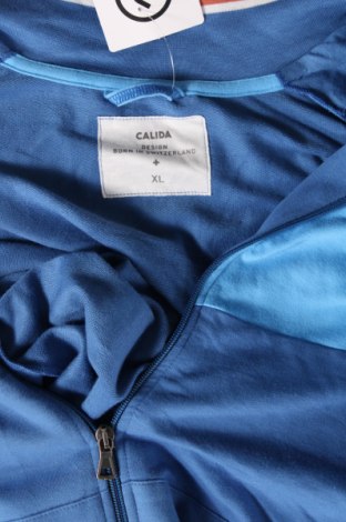 Bluză trening de bărbați Calida, Mărime XL, Culoare Albastru, Preț 213,82 Lei