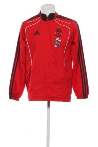 Herrenjacke Adidas, Größe L, Farbe Rot, Preis 47,32 €