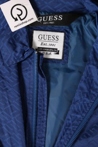 Ανδρικό μπουφάν Guess, Μέγεθος M, Χρώμα Μπλέ, Τιμή 133,51 €