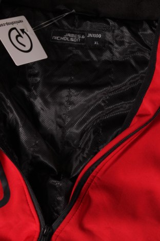 Pánská bunda  James & Nicholson, Velikost XL, Barva Červená, Cena  620,00 Kč
