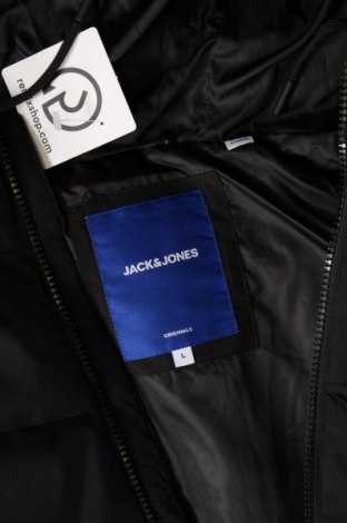 Ανδρικό μπουφάν Jack & Jones, Μέγεθος L, Χρώμα Μαύρο, Τιμή 24,49 €