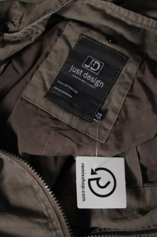Pánska bunda  Just Design, Veľkosť XXL, Farba Sivá, Cena  27,47 €