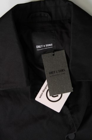 Pánska bunda  Only & Sons, Veľkosť L, Farba Čierna, Cena  11,91 €