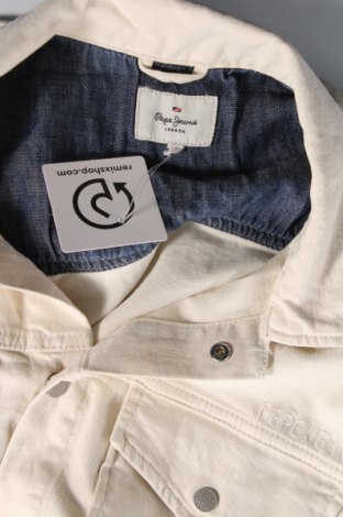 Ανδρικό μπουφάν Pepe Jeans, Μέγεθος XL, Χρώμα Εκρού, Τιμή 40,58 €