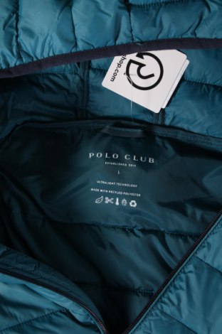 Ανδρικό μπουφάν Polo Club, Μέγεθος L, Χρώμα Μπλέ, Τιμή 63,09 €