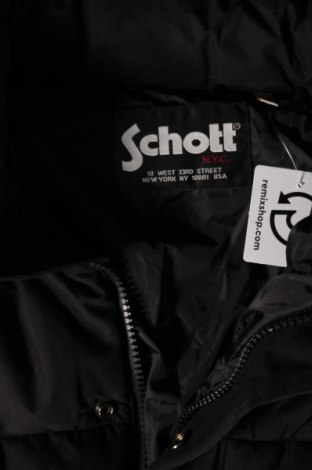Ανδρικό μπουφάν Schott, Μέγεθος L, Χρώμα Μαύρο, Τιμή 140,90 €