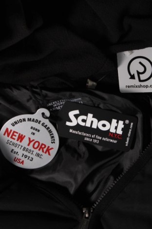 Ανδρικό μπουφάν Schott, Μέγεθος XXL, Χρώμα Μαύρο, Τιμή 49,10 €