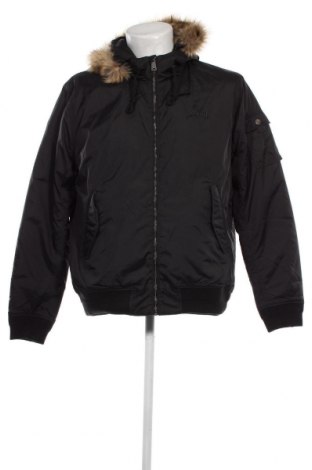 Мъжко яке Schott, Размер XL, Цвят Черен, Цена 95,25 лв.