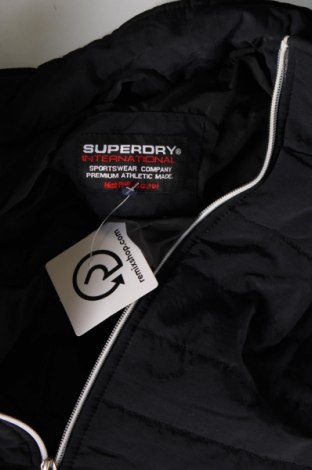 Pánska bunda  Superdry, Veľkosť L, Farba Modrá, Cena  17,48 €