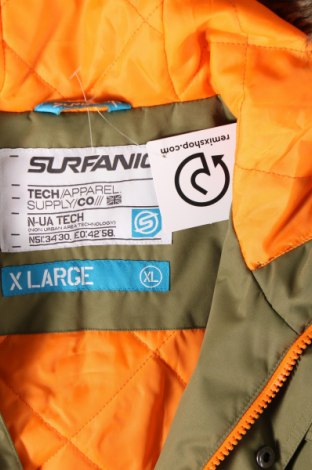 Ανδρικό μπουφάν Surfanic, Μέγεθος XL, Χρώμα Πράσινο, Τιμή 37,86 €