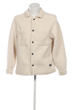 Ανδρικό μπουφάν Zara, Μέγεθος L, Χρώμα Εκρού, Τιμή 13,95 €