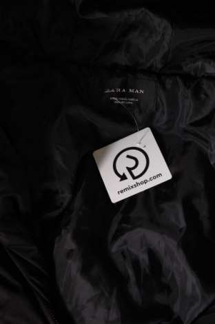 Мъжко яке Zara Man, Размер XL, Цвят Черен, Цена 41,00 лв.