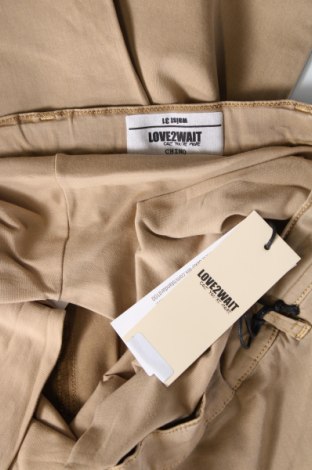 Pantaloni pentru gravide LOVE2WAIT, Mărime L, Culoare Bej, Preț 91,58 Lei