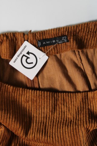 Fustă-pantalon Amisu, Mărime L, Culoare Maro, Preț 7,50 Lei