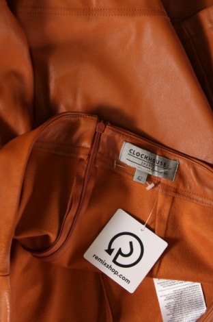 Пола - панталон Clockhouse, Размер L, Цвят Кафяв, Цена 4,56 лв.