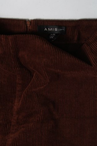 Пола Amisu, Размер XS, Цвят Кафяв, Цена 3,04 лв.