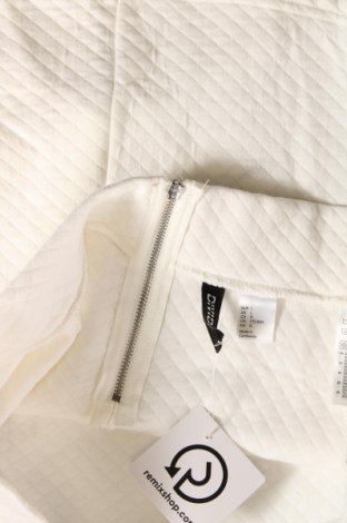 Φούστα H&M Divided, Μέγεθος L, Χρώμα Λευκό, Τιμή 4,70 €