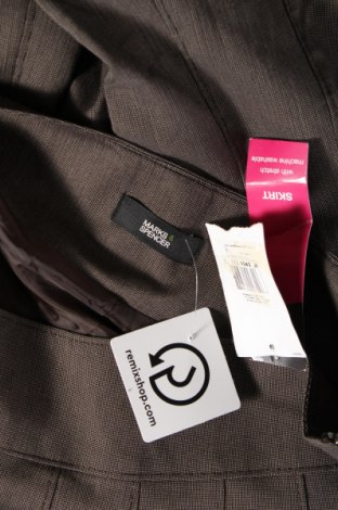 Φούστα Marks & Spencer, Μέγεθος L, Χρώμα Γκρί, Τιμή 23,24 €