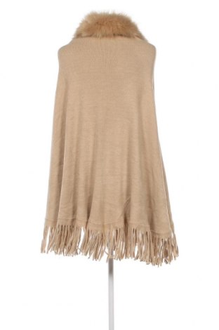 Poncho, Größe M, Farbe Beige, Preis € 11,49