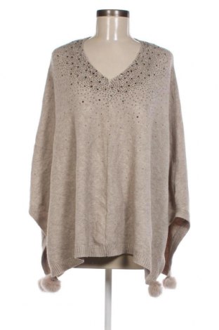 Poncho Bluoltre, Größe M, Farbe Beige, Preis € 7,99