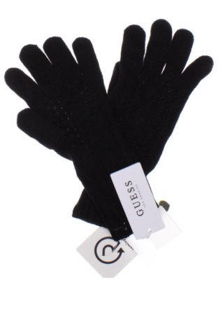 Ръкавици Guess, Цвят Черен, Цена 32,00 лв.