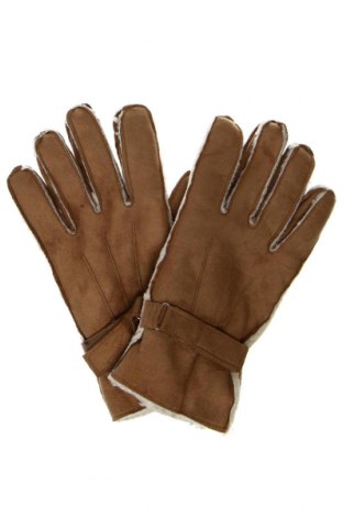 Ръкавици H&M, Цвят Бежов, Цена 25,22 лв.
