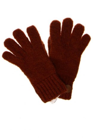 Ръкавици Pepe Jeans, Цвят Оранжев, Цена 39,13 лв.