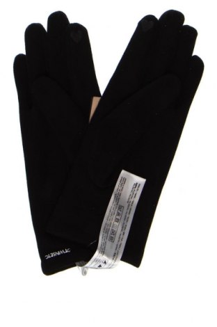 Ръкавици TWINSET, Цвят Черен, Цена 68,00 лв.