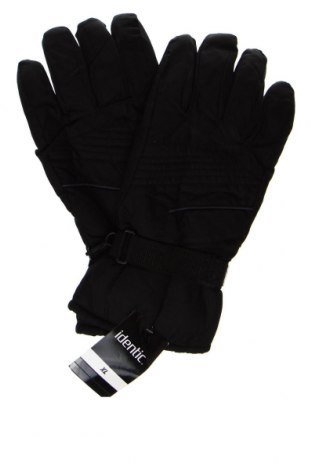 Handschuhe für Wintersport Identic, Farbe Schwarz, Preis 9,46 €