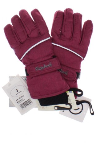 Handschuhe für Wintersport Playshoes, Farbe Rosa, Preis 8,84 €