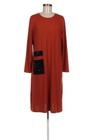 Šaty , Velikost L, Barva Oranžová, Cena  249,00 Kč