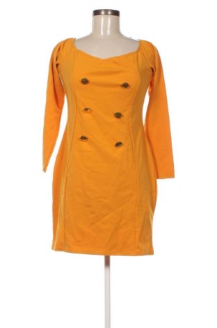 Kleid Boohoo, Größe L, Farbe Gelb, Preis 16,33 €