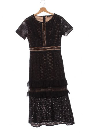 Kleid Boohoo, Größe XS, Farbe Schwarz, Preis 32,01 €