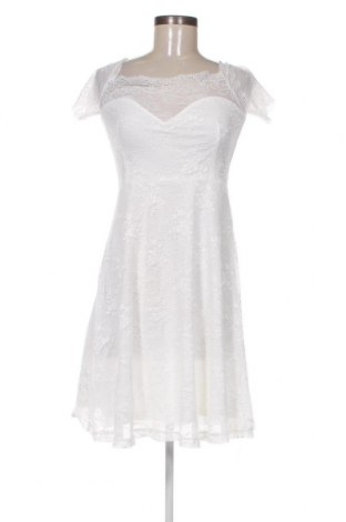Kleid Bubbleroom, Größe L, Farbe Weiß, Preis 51,13 €