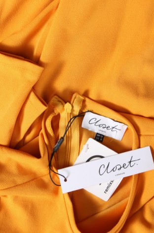 Sukienka Closet London, Rozmiar M, Kolor Żółty, Cena 387,16 zł