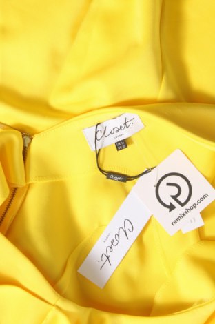 Šaty  Closet London, Veľkosť L, Farba Žltá, Cena  89,38 €