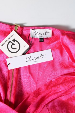 Sukienka Closet London, Rozmiar S, Kolor Różowy, Cena 265,88 zł